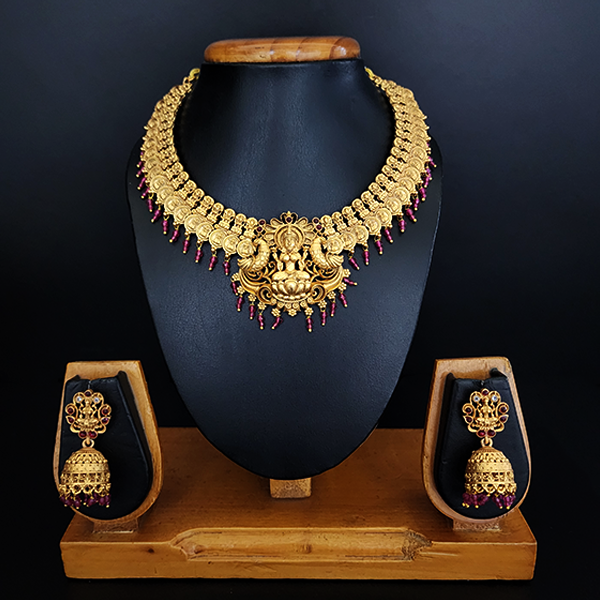 Temple Necklace Set