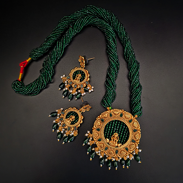 Traditional God Long Potey Necklace Set 