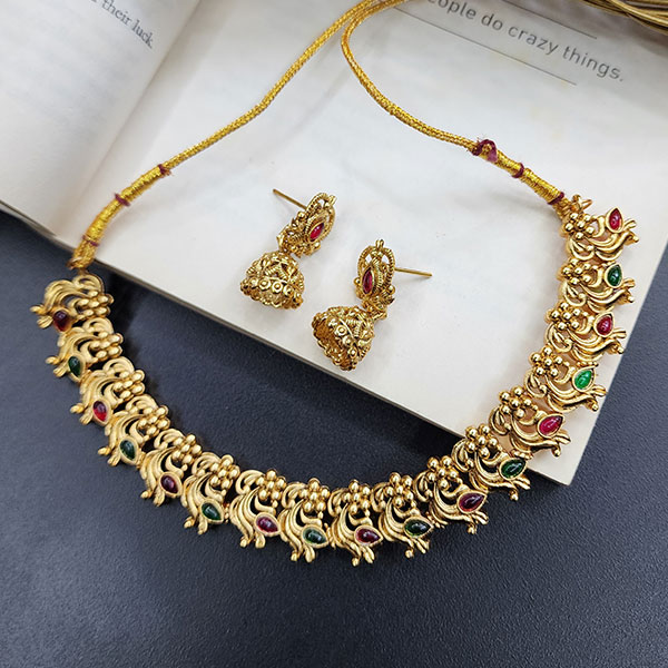Temple Necklace Set
