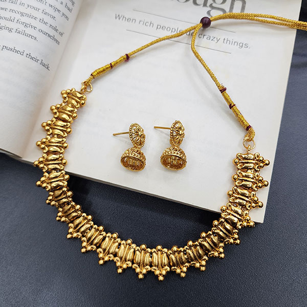 Temple Necklace Set