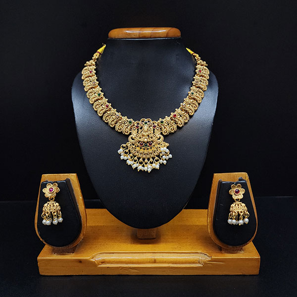 Temple Necklace Set