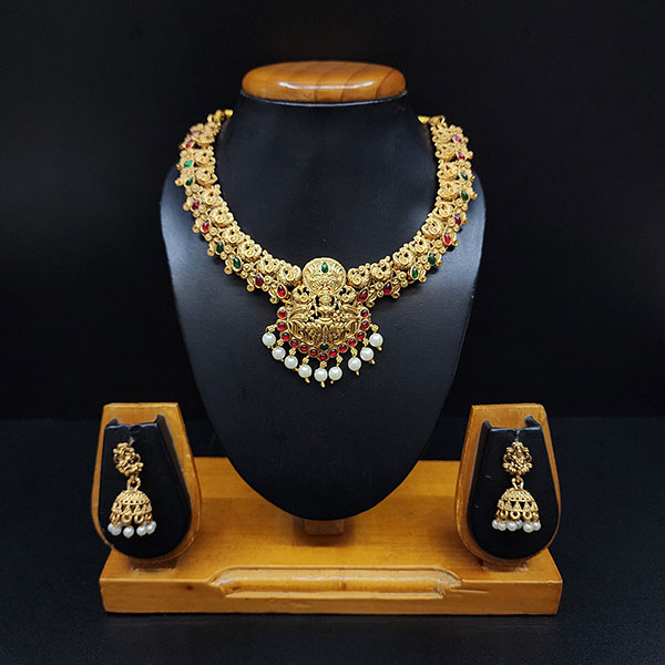 Temple Necklace Set