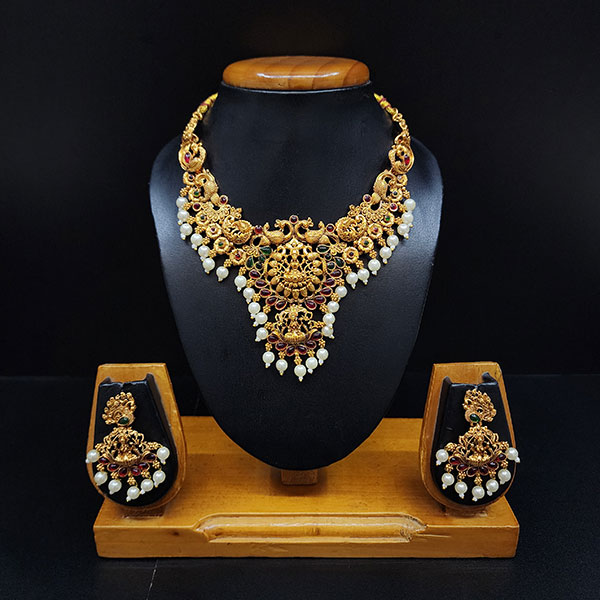 Temple Necklace Set