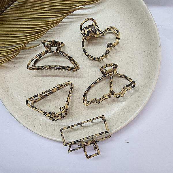 Animal Printed clawclip