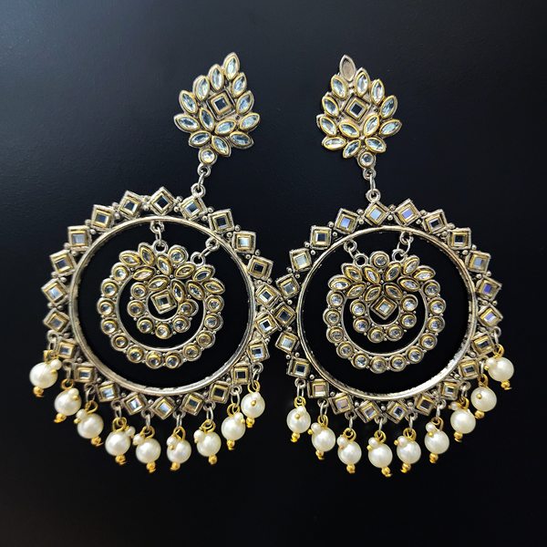 Oxidised Earring