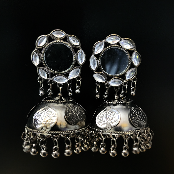 Oxidised Earring