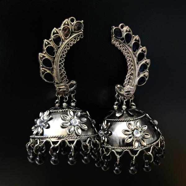 Oxidised Earring