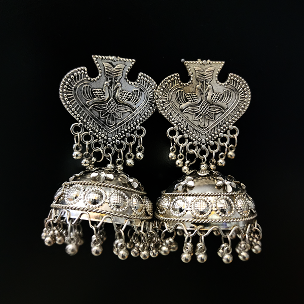 Oxidised Earring