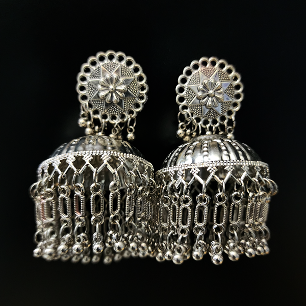Oxidised Earring