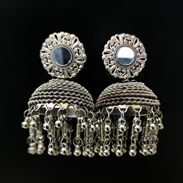 Oxidised Earring