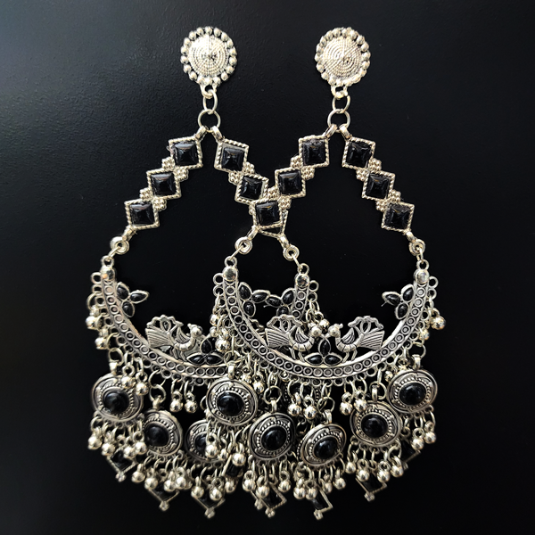Oxidised Earring