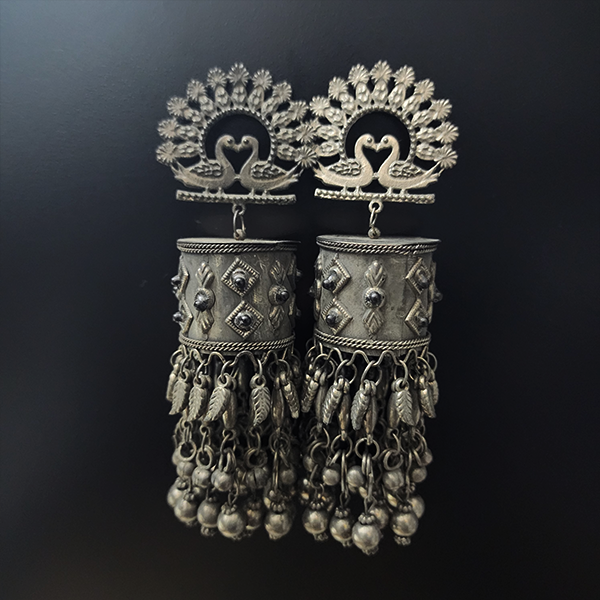 Oxidised Earring