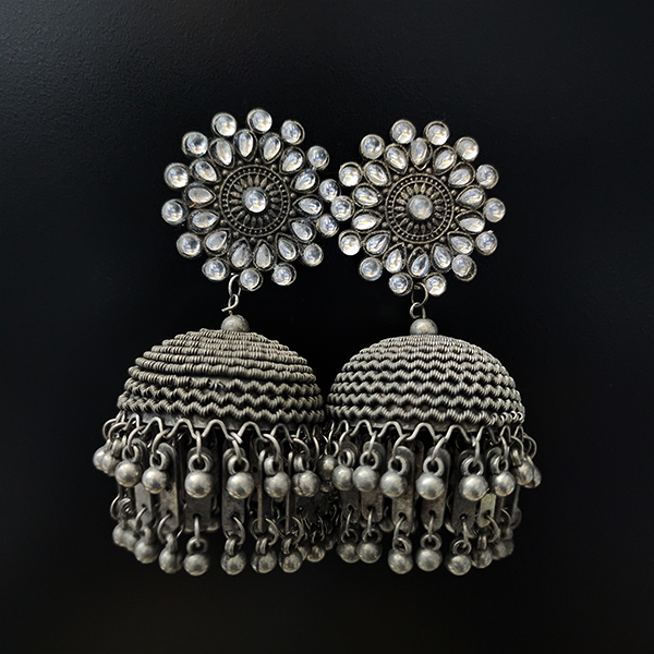 Oxidised Earring