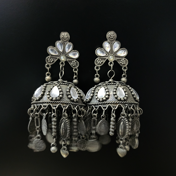 Oxidised Earring