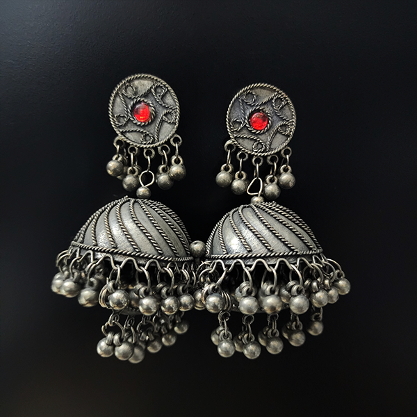 Oxidised Earring