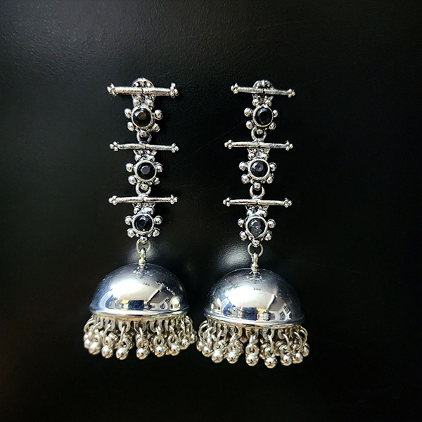 Oxidised Earring
