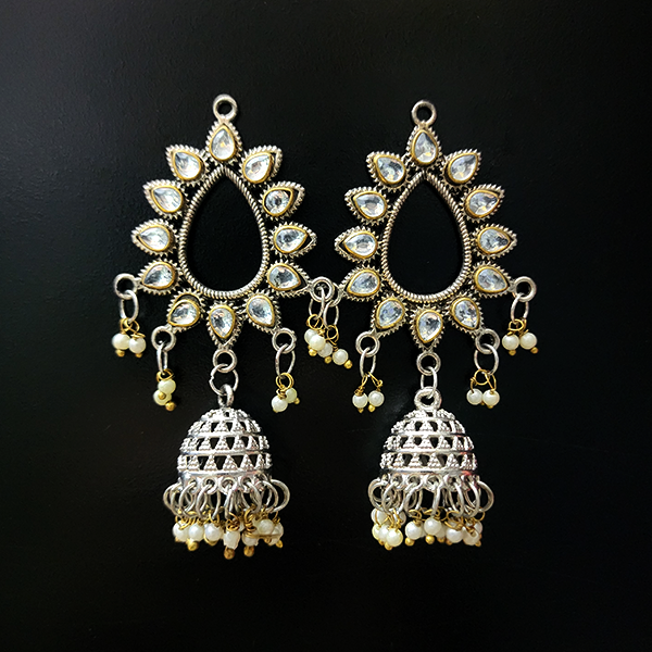 Oxidised Earring