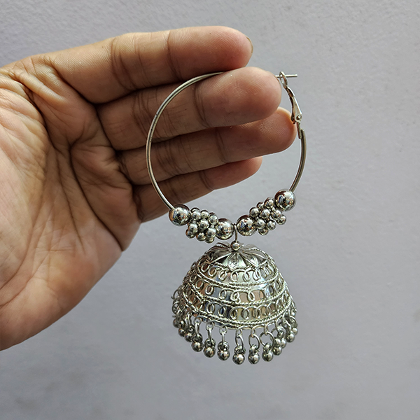 Oxidised Earring