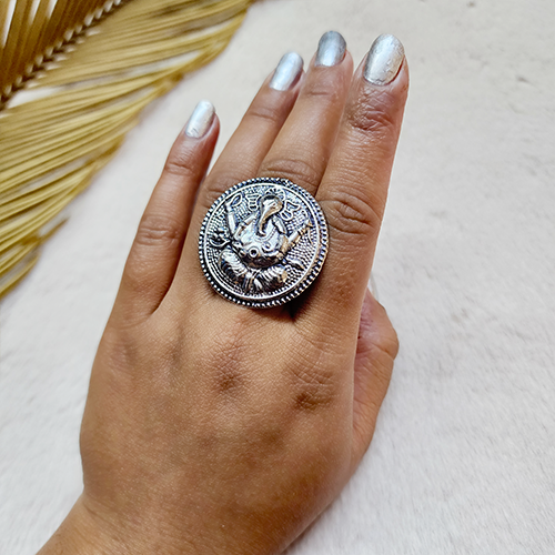 God Ganesh Ring