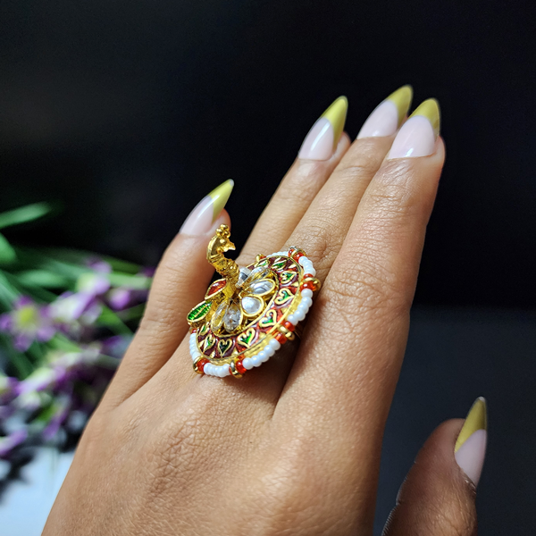 Peacock Ring