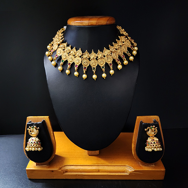 Temple Necklace Set