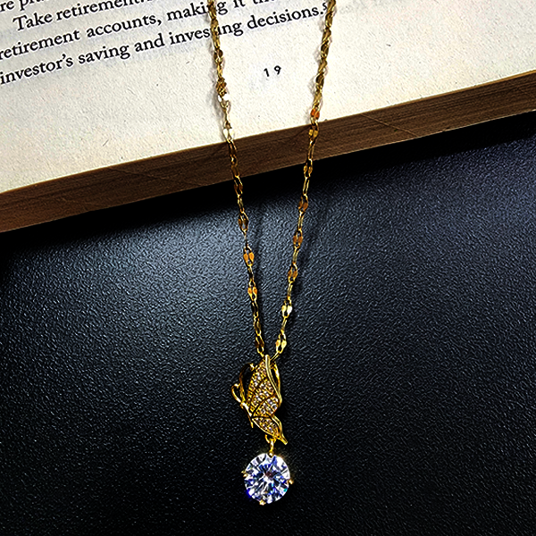 Butterfly Stainless Necklace